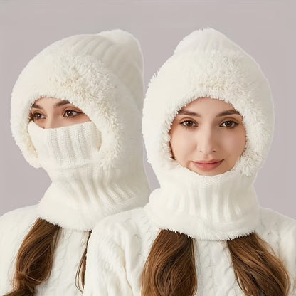 3-in-1 Beanie, Scarf & Mask